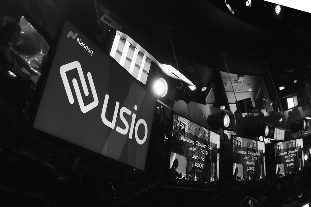 usio becomes nasdaq listed